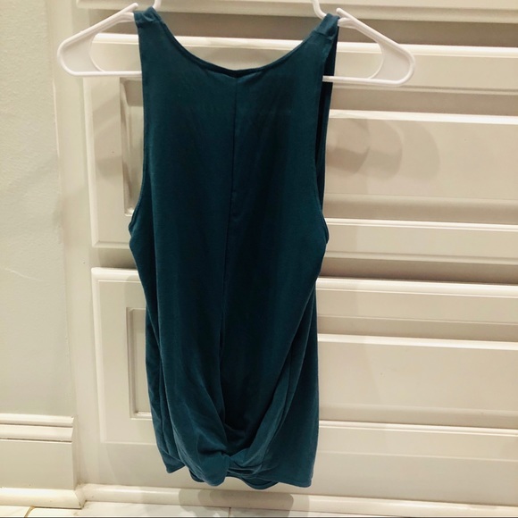 DYI Teal Workout Tank - Picture 2 of 2